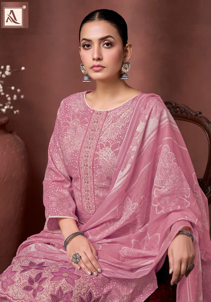 Copper Stone Alok Cambric Cotton Karachi Salwar Suits Manufacturer Gujarat