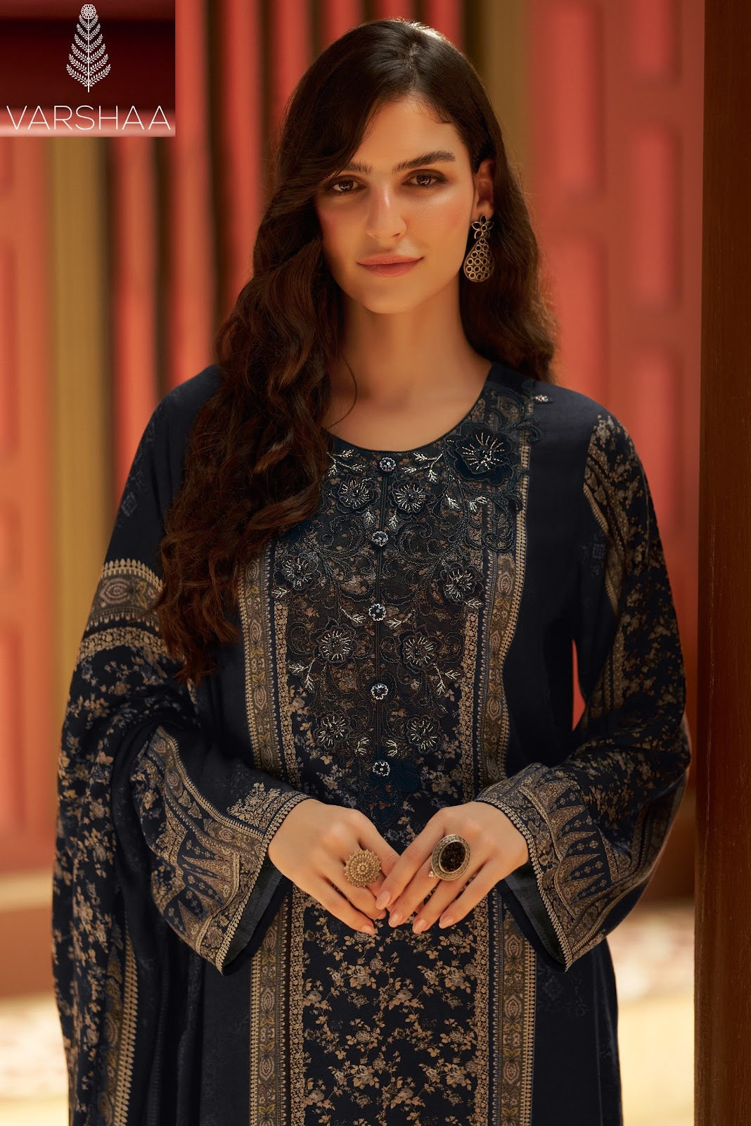 Coral Varshaa Pant Style Suits Exporter Gujarat