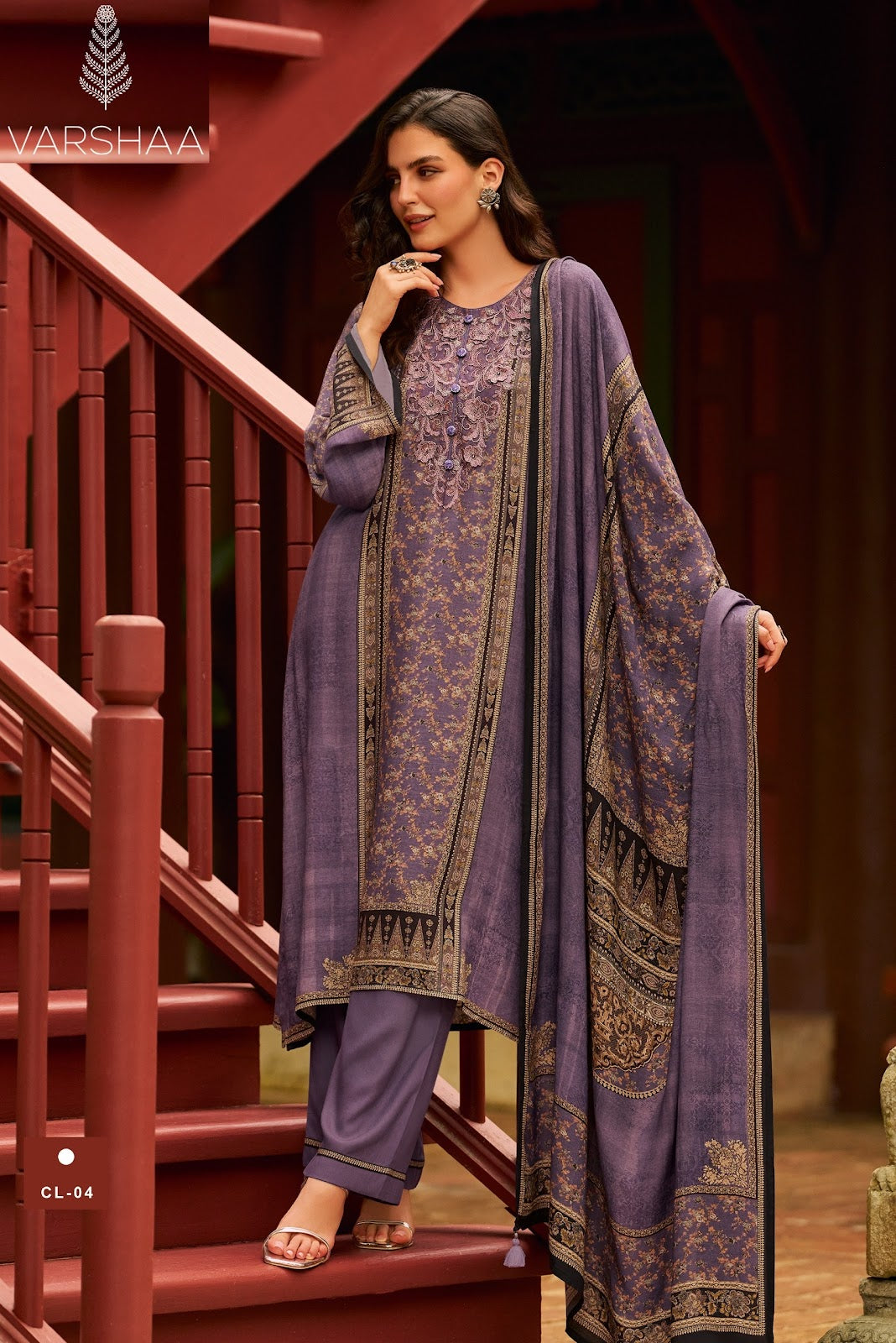 Coral Varshaa Pant Style Suits Exporter Gujarat