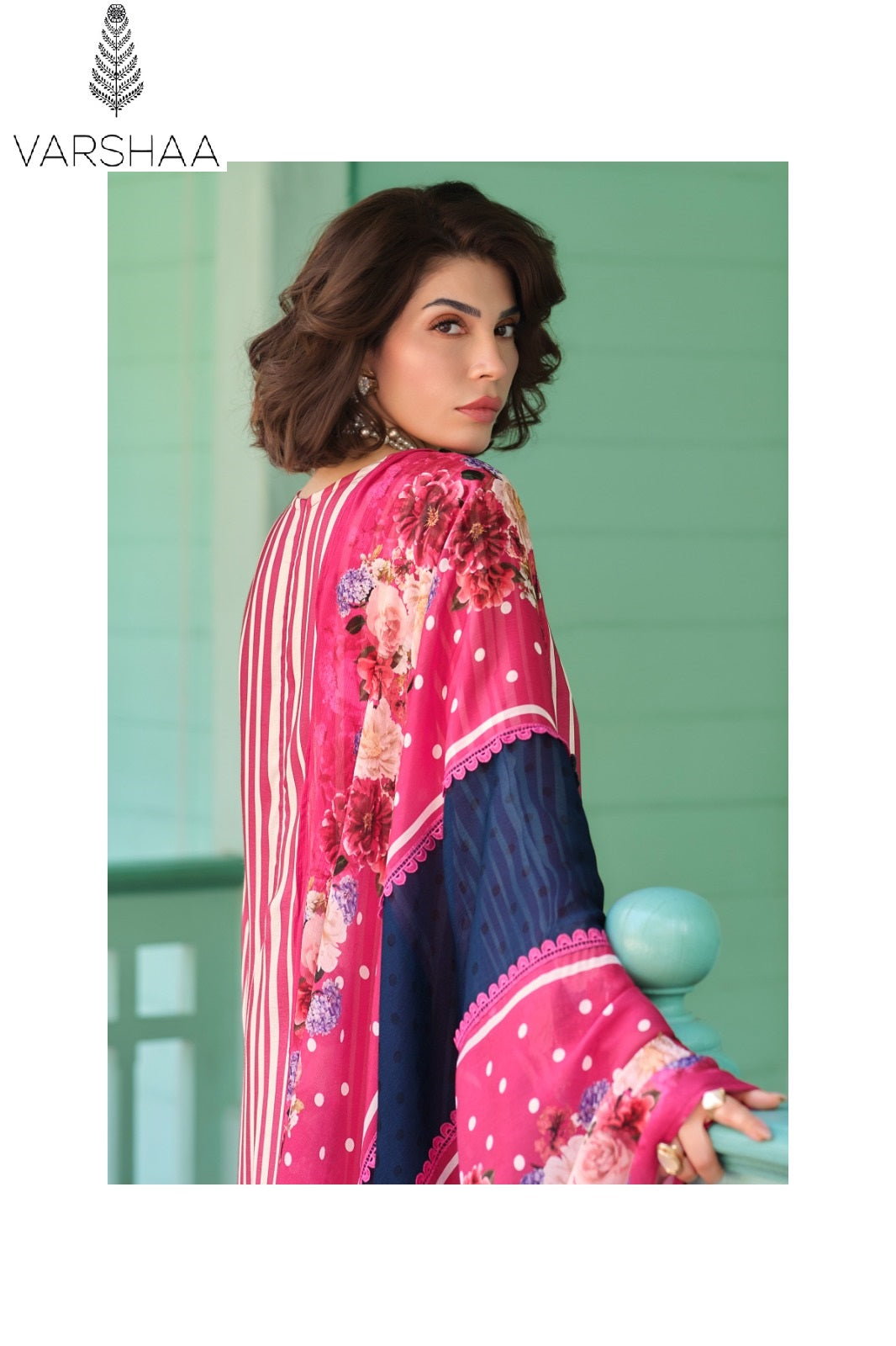 Coro Varshaa Viscose Muslin Pant Style Suits Wholesaler India