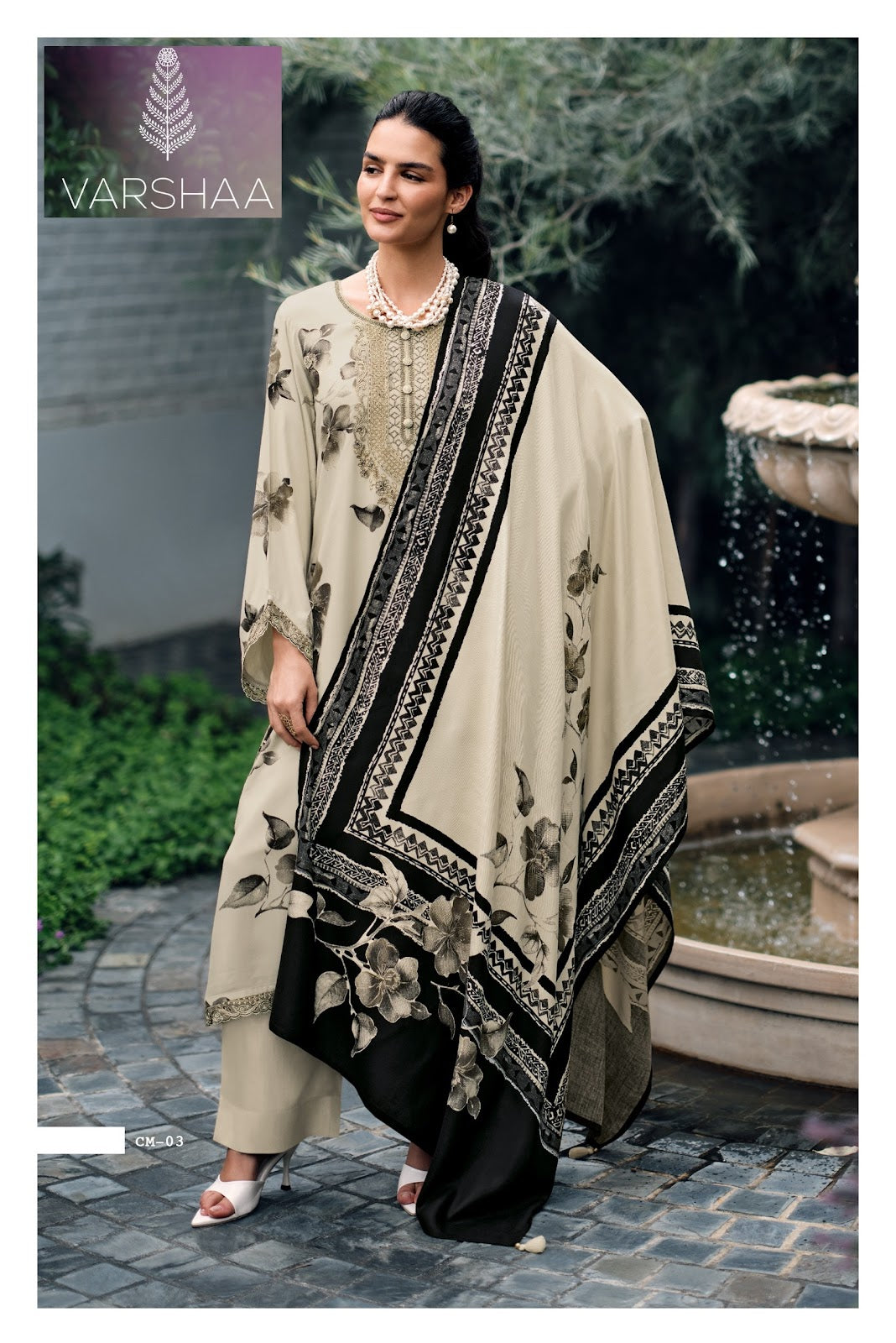 Cosmo Varshaa Pashmina Suits Wholesale Rate