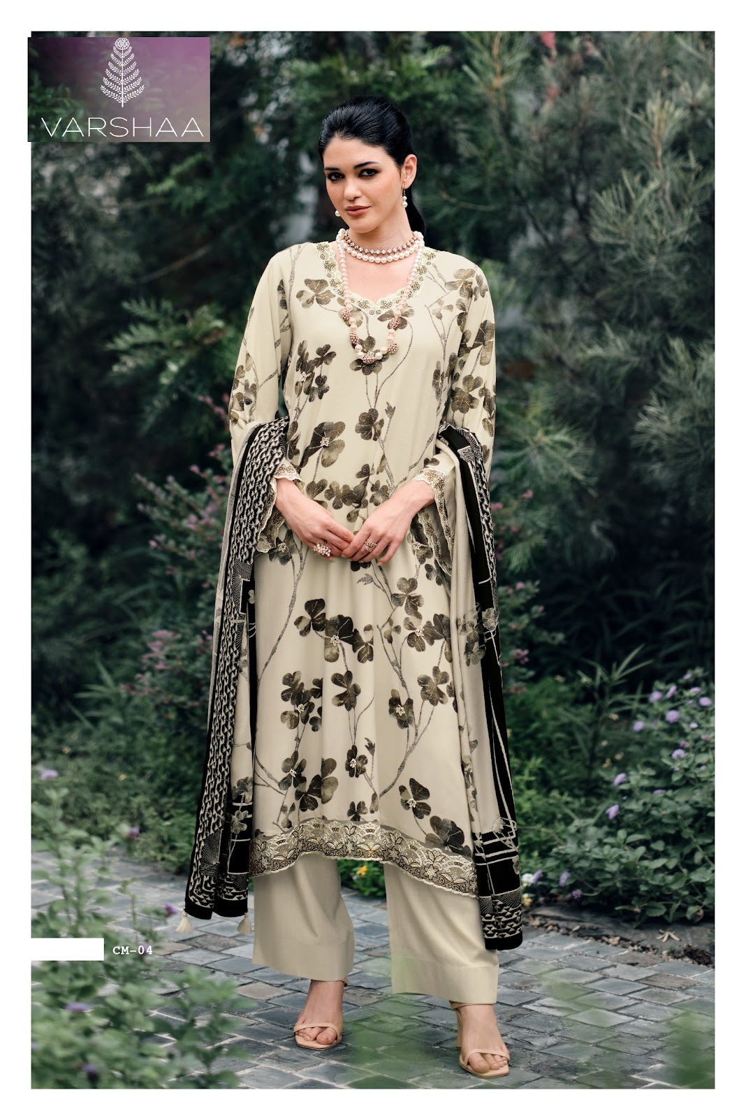 Cosmo Varshaa Pashmina Suits Wholesale Rate