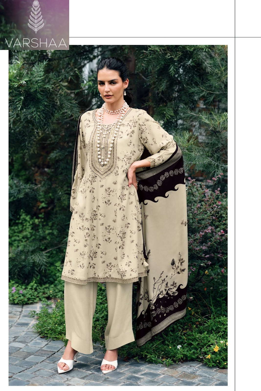 Cosmo Varshaa Pashmina Suits Wholesale Rate