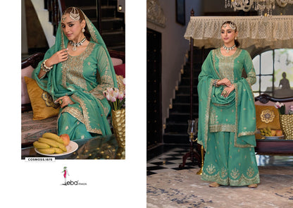 Cosmoss Eba Lifestyle Simar Readymade Plazzo Style Suits Supplier