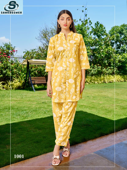 Cottan Beats Vol 2 Sankheswer Co Ord Set Wholesale Rate