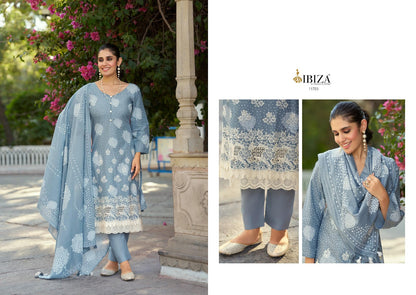 Cottan Chapai Ibiza Cambric Cotton Pant Style Suits Wholesale Rate