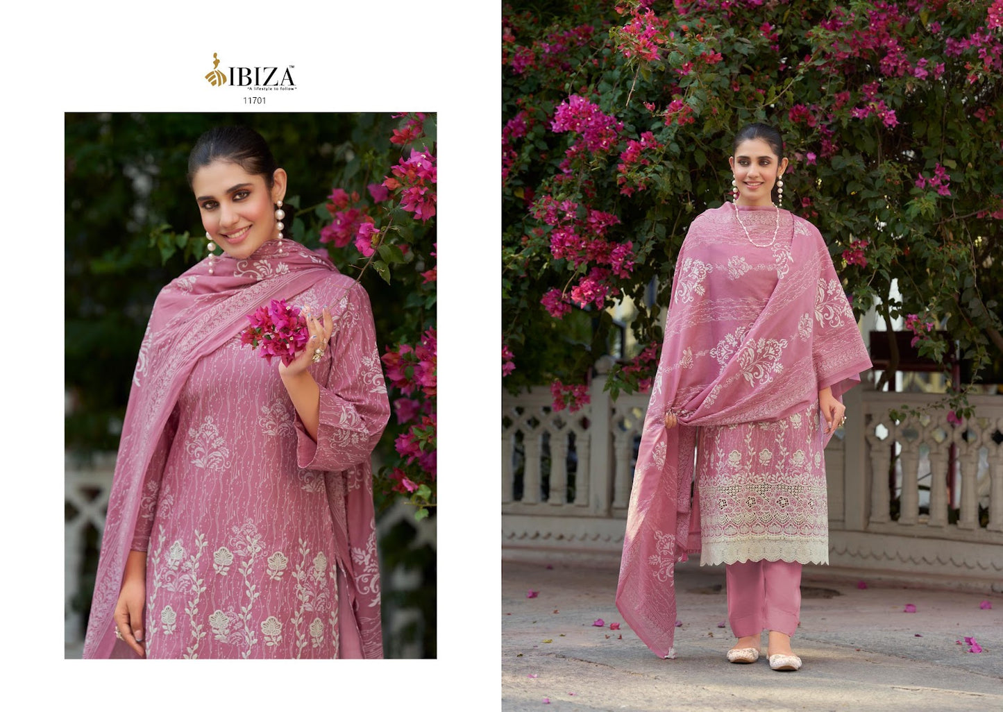 Cottan Chapai Ibiza Cambric Cotton Pant Style Suits Wholesale Rate