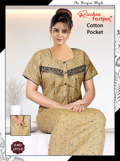 Cotton-2302 Ruchee Fashion Night Gowns