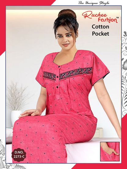 Cotton-2302 Ruchee Fashion Night Gowns