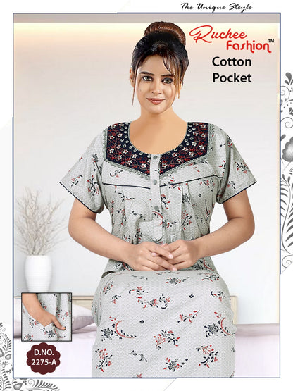 Cotton-2302 Ruchee Fashion Night Gowns