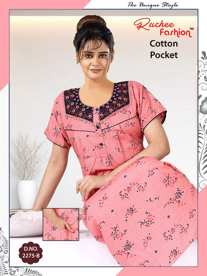 Cotton-2302 Ruchee Fashion Night Gowns