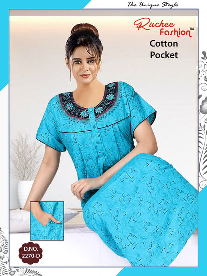 Cotton-2302 Ruchee Fashion Night Gowns