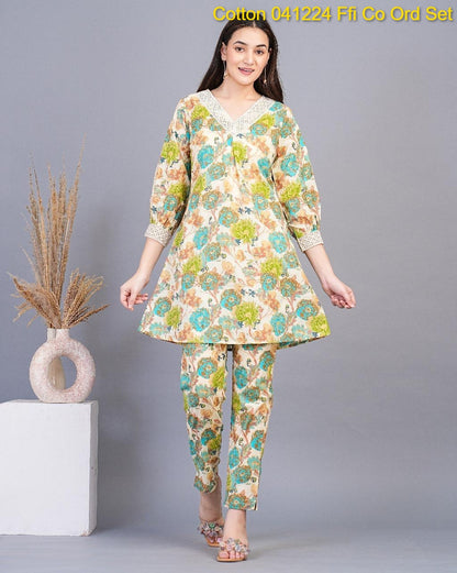 Cotton 041224 Ffi Co Ord Set Manufacturer Gujarat