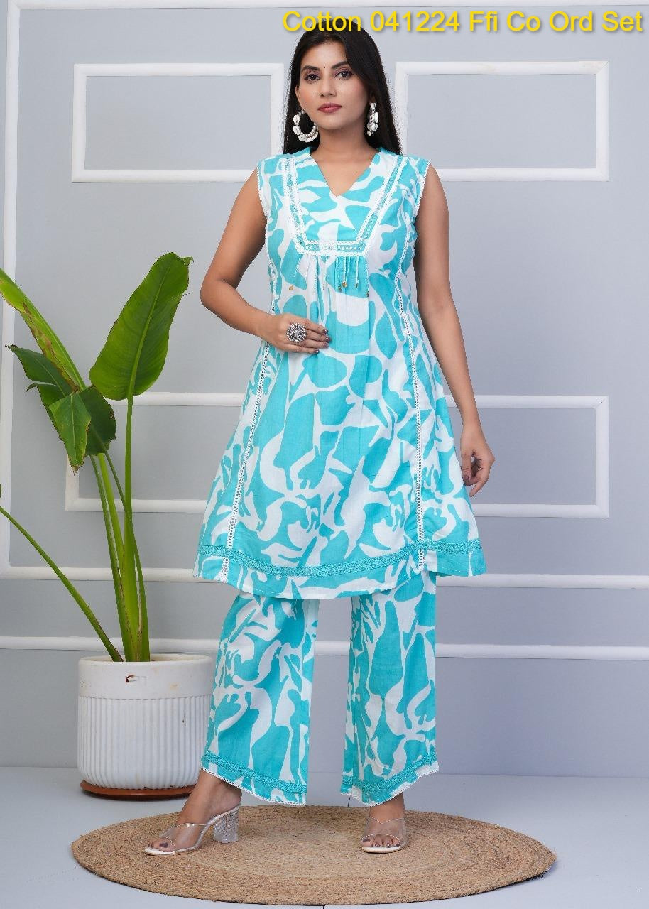 Cotton 041224 Ffi Co Ord Set Manufacturer Gujarat