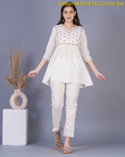 Cotton 041224 Ffi Co Ord Set Manufacturer Gujarat