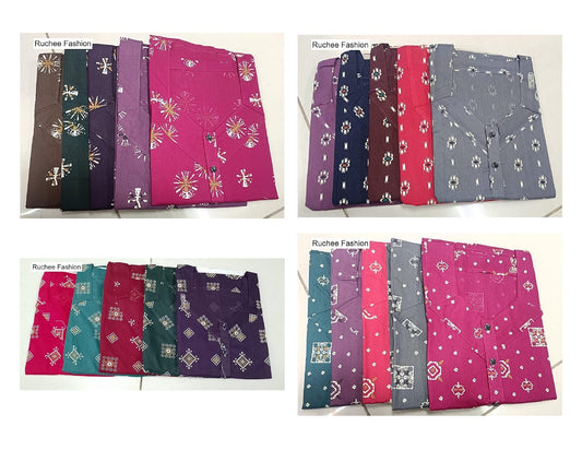 Cotton 141025 Ruchee Fashion Night Gowns Supplier Ahmedabad