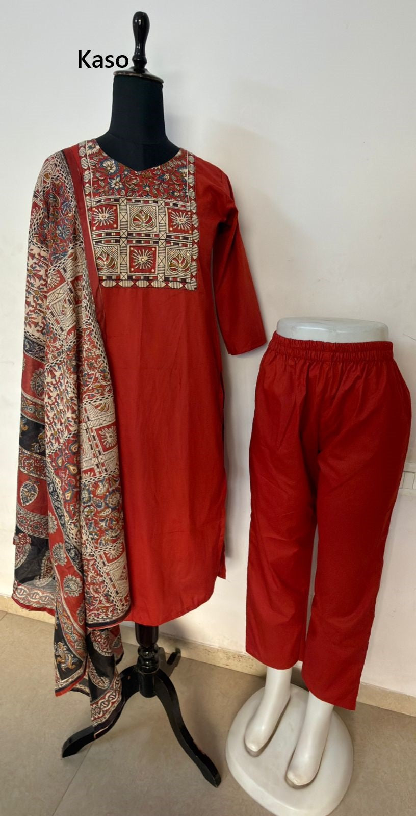 Cotton 161225 Kaso Readymade Pant Style Suits Exporter