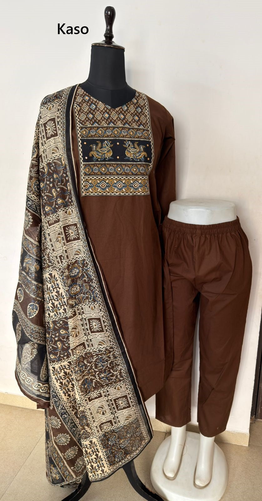 Cotton 161225 Kaso Readymade Pant Style Suits Exporter