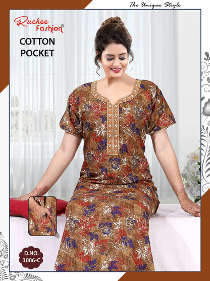 Cotton 1809 Ruchee Fashion Night Gowns Wholesaler
