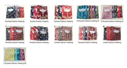 Cotton 210325 Ruchee Fashion Feeding Night Gown Manufacturer India