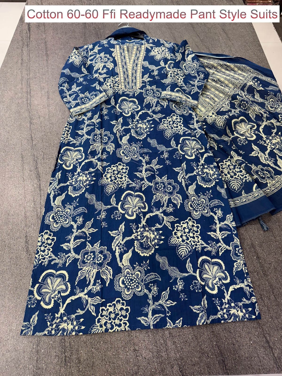 Cotton 60-60 Ffi Readymade Pant Style Suits Wholesale Rate