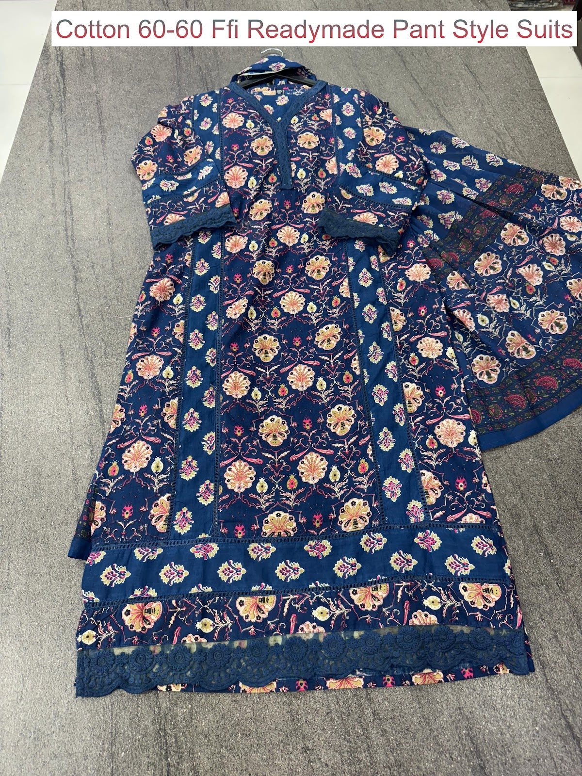 Cotton 60-60 Ffi Readymade Pant Style Suits Wholesale Rate