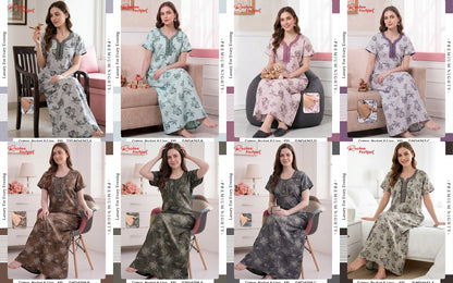 Cotton A-Line 050826 Ruchee Fashion Night Gowns Wholesale