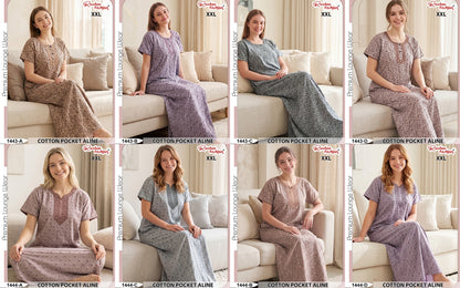 Cotton A-Line 050826 Ruchee Fashion Night Gowns Wholesale
