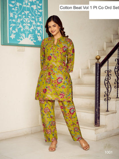 Cotton Beat Vol 1 Pt Cotton Co Ord Set Supplier Ahmedabad