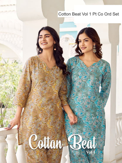Cotton Beat Vol 1 Pt Cotton Co Ord Set Supplier Ahmedabad