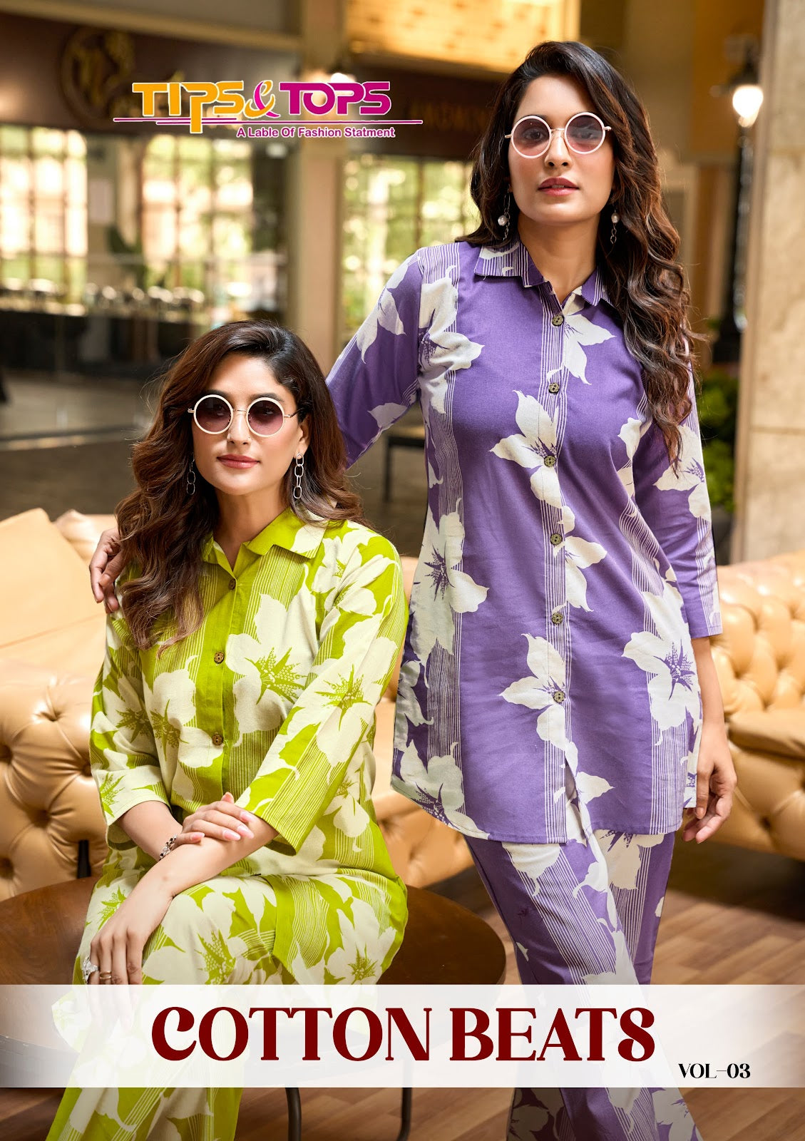 Cotton Beats Vol 3 Tips Tops Cotton Co Ord Set Manufacturer Gujarat