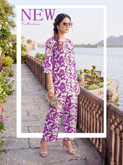 Cotton Beauty Tips Tops Co Ord Set Wholesaler Gujarat