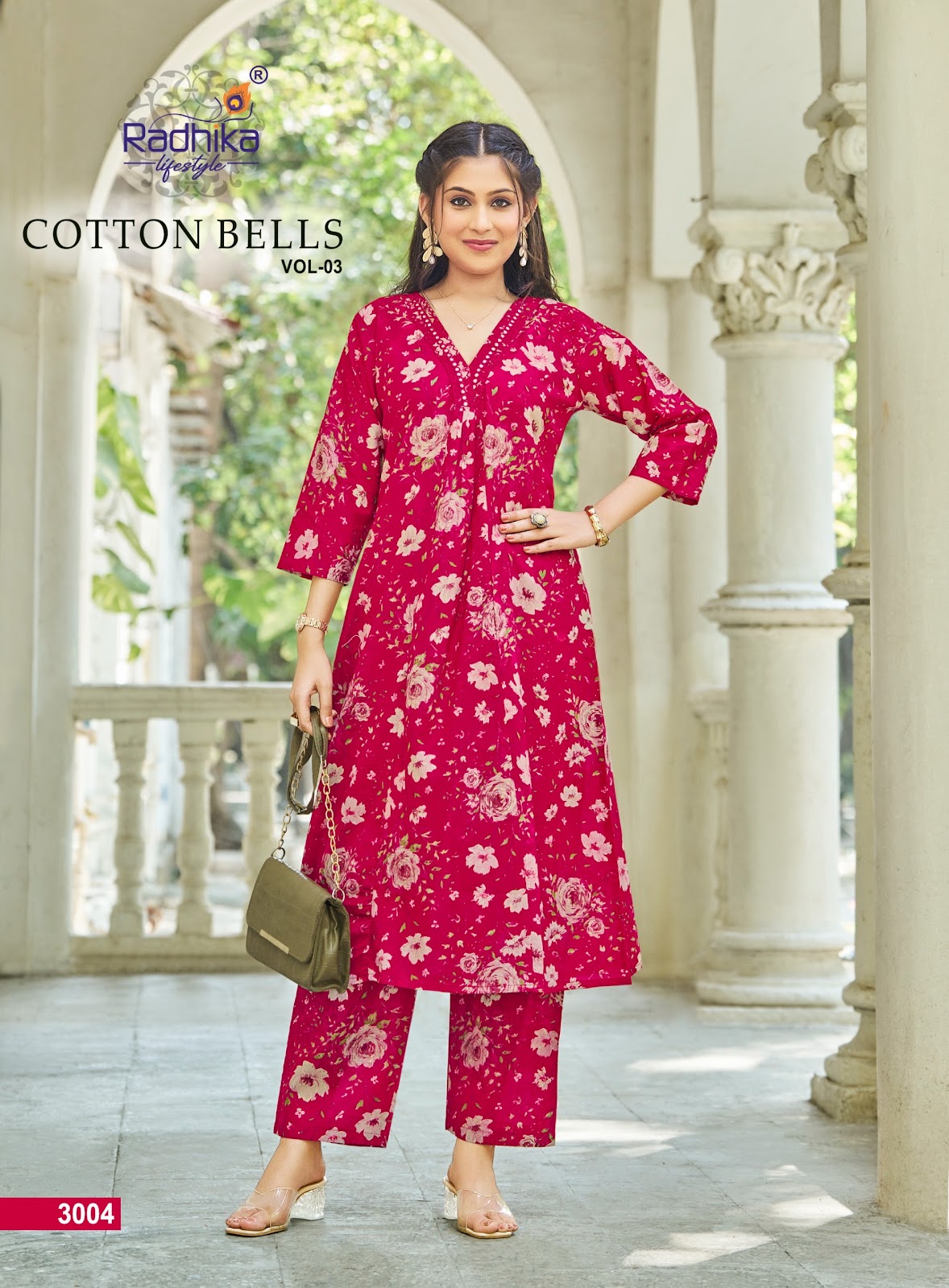 Cotton Bells Vol 3 Radhika Lifestyle Cotton Co Ord Set Manufacturer Gujarat