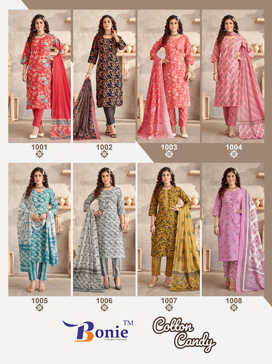 Cotton Candy Bonie Readymade Pant Style Suits Manufacturer Gujarat