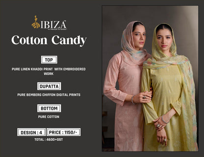 Cotton Candy Ibiza Pure Linen Pant Style Suits Wholesale