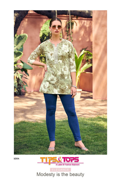 Cotton Candy Vol 6 Tips Tops Stylish Short Tops Exporter Ahmedabad