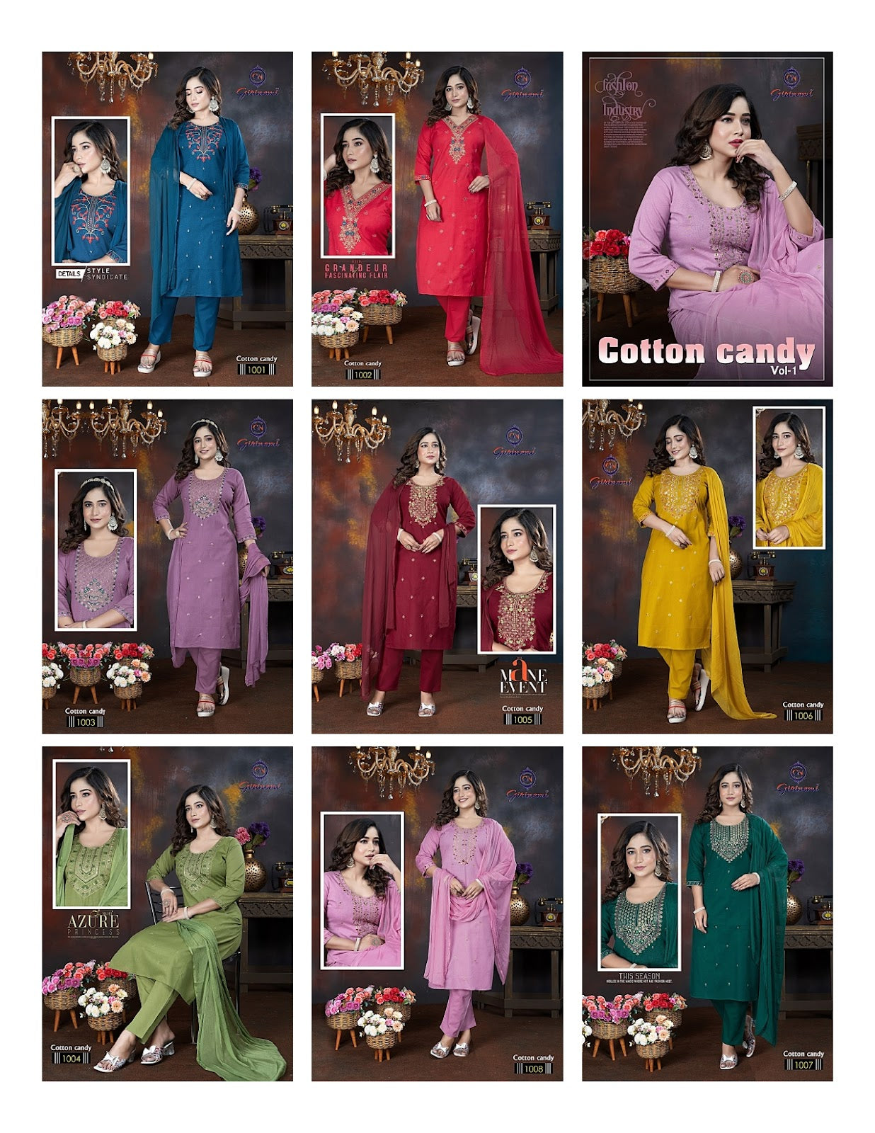 Cotton Candy Vol 1 Girinemi Readymade Pant Style Suits Manufacturer Ahmedabad