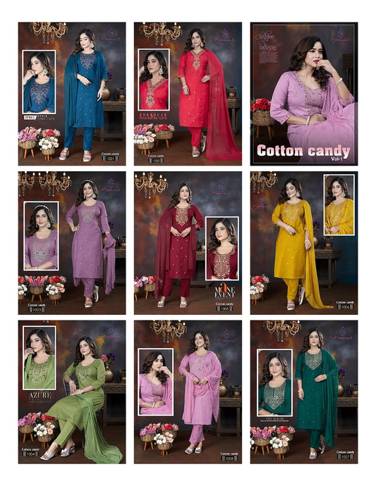 Cotton Candy Vol 1 Girinemi Readymade Pant Style Suits Manufacturer Ahmedabad