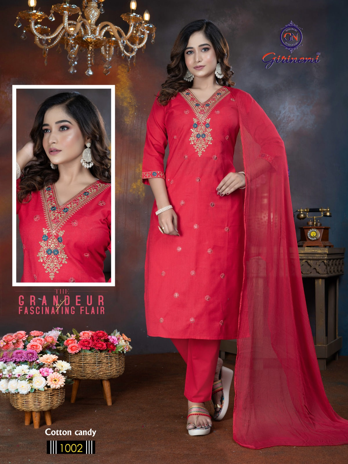 Cotton Candy Vol 1 Girinemi Readymade Pant Style Suits Manufacturer Ahmedabad