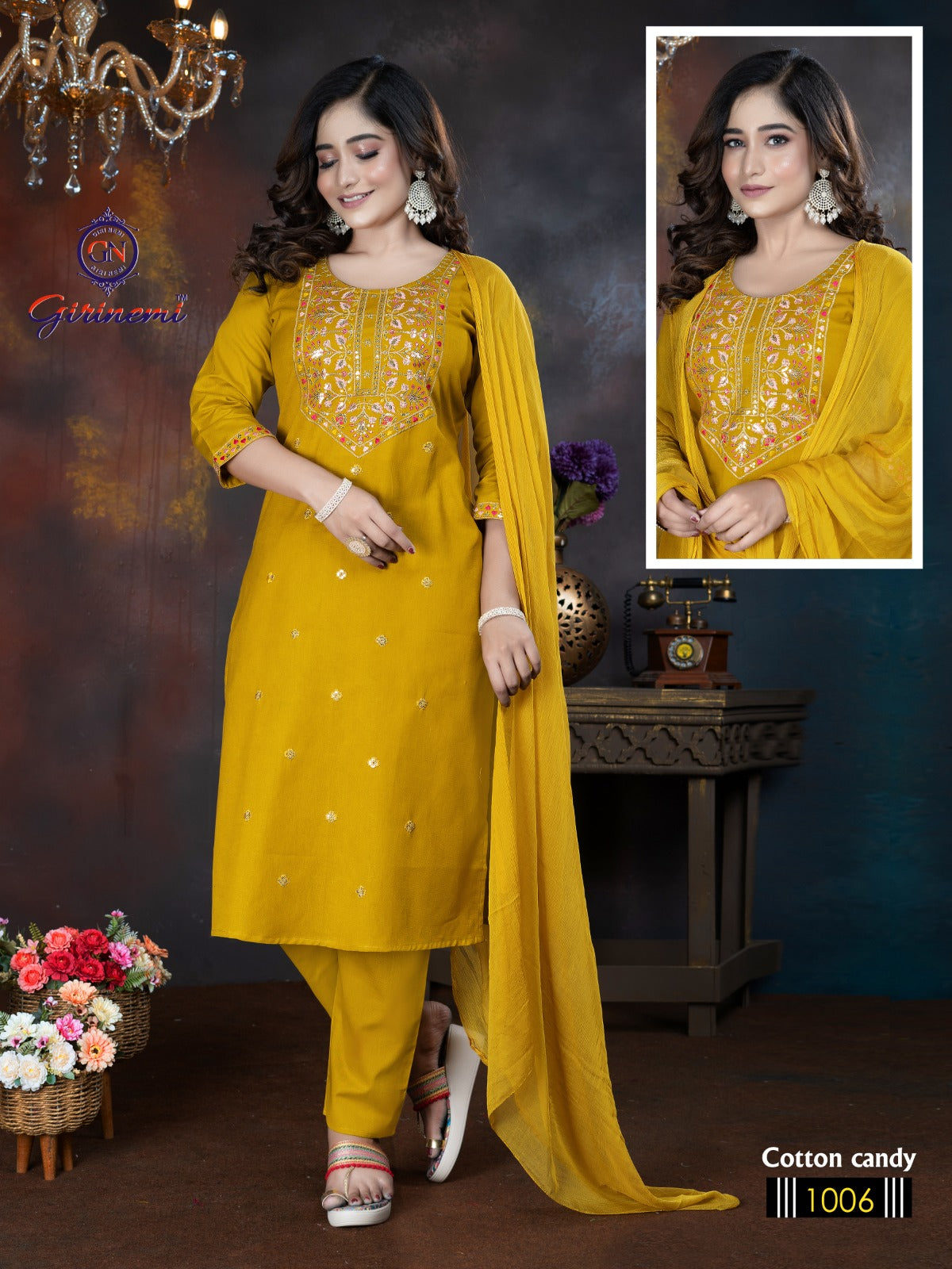 Cotton Candy Vol 1 Girinemi Readymade Pant Style Suits Manufacturer Ahmedabad