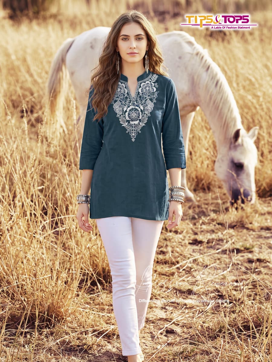 Cotton Candy Vol 2 Tips Tops Cotton Short Kurtis Wholesale Price