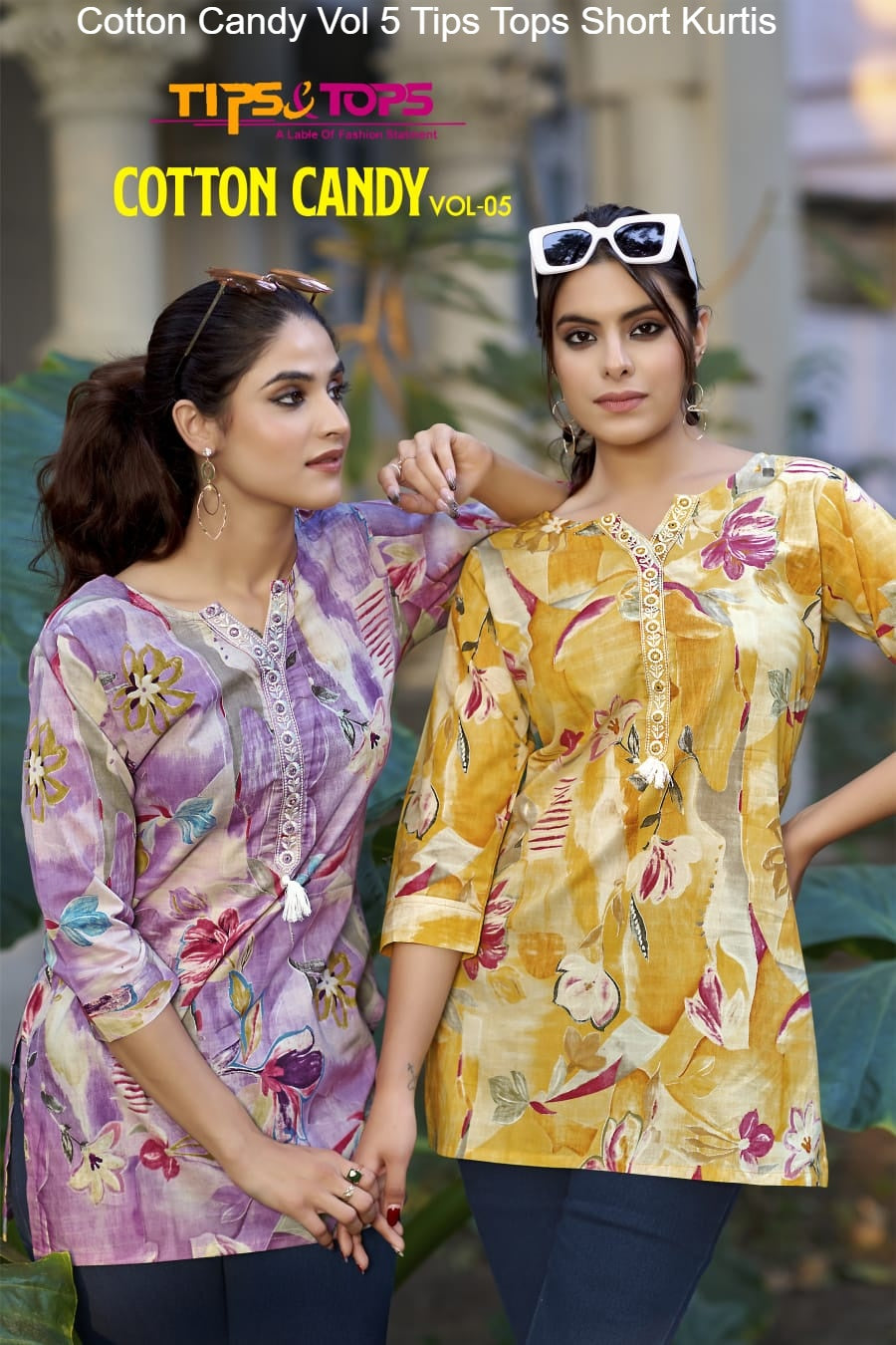 Cotton Candy Vol 5 Tips Tops Cotton Short Kurtis Wholesaler India
