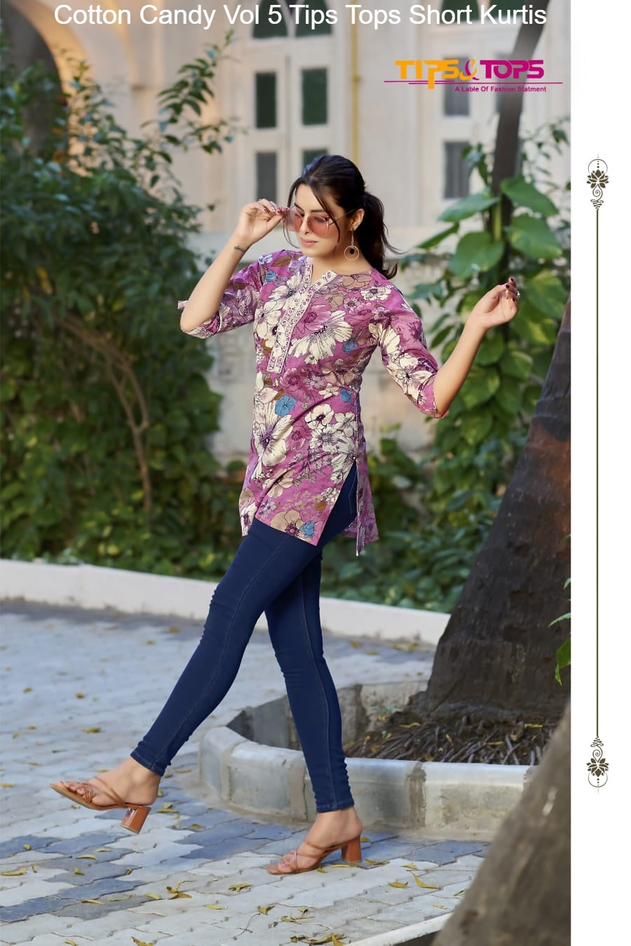 Cotton Candy Vol 5 Tips Tops Cotton Short Kurtis Wholesaler India