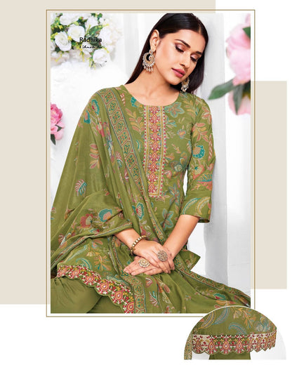 Cotton Craft Vol 1 Radhika Lifestyle Readymade Pant Style Suits Manufacturer India