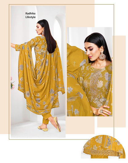 Cotton Craft Vol 1 Radhika Lifestyle Readymade Pant Style Suits Manufacturer India