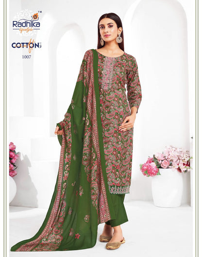 Cotton Craft Vol 1 Radhika Lifestyle Readymade Pant Style Suits Manufacturer India