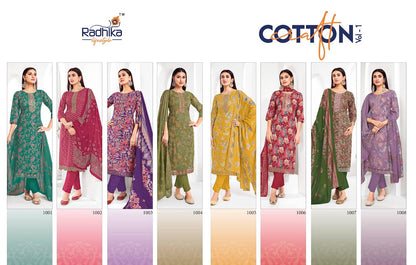 Cotton Craft Vol 1 Radhika Lifestyle Readymade Pant Style Suits Manufacturer India