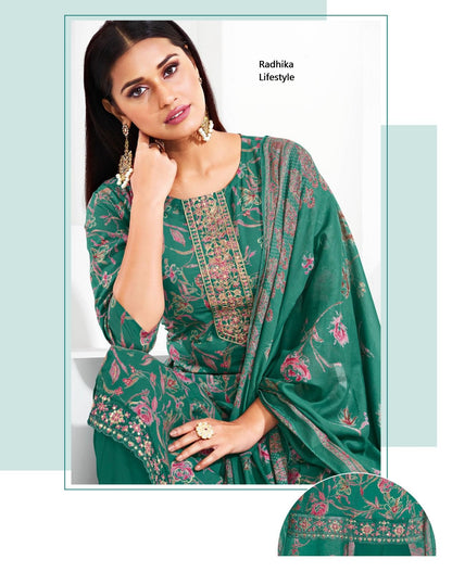 Cotton Craft Vol 1 Radhika Lifestyle Readymade Pant Style Suits Manufacturer India