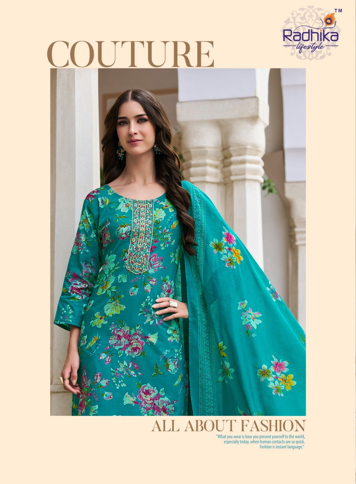 Cotton Craft Vol 2 Radhika Lifestyle Readymade Pant Style Suits Wholesaler India