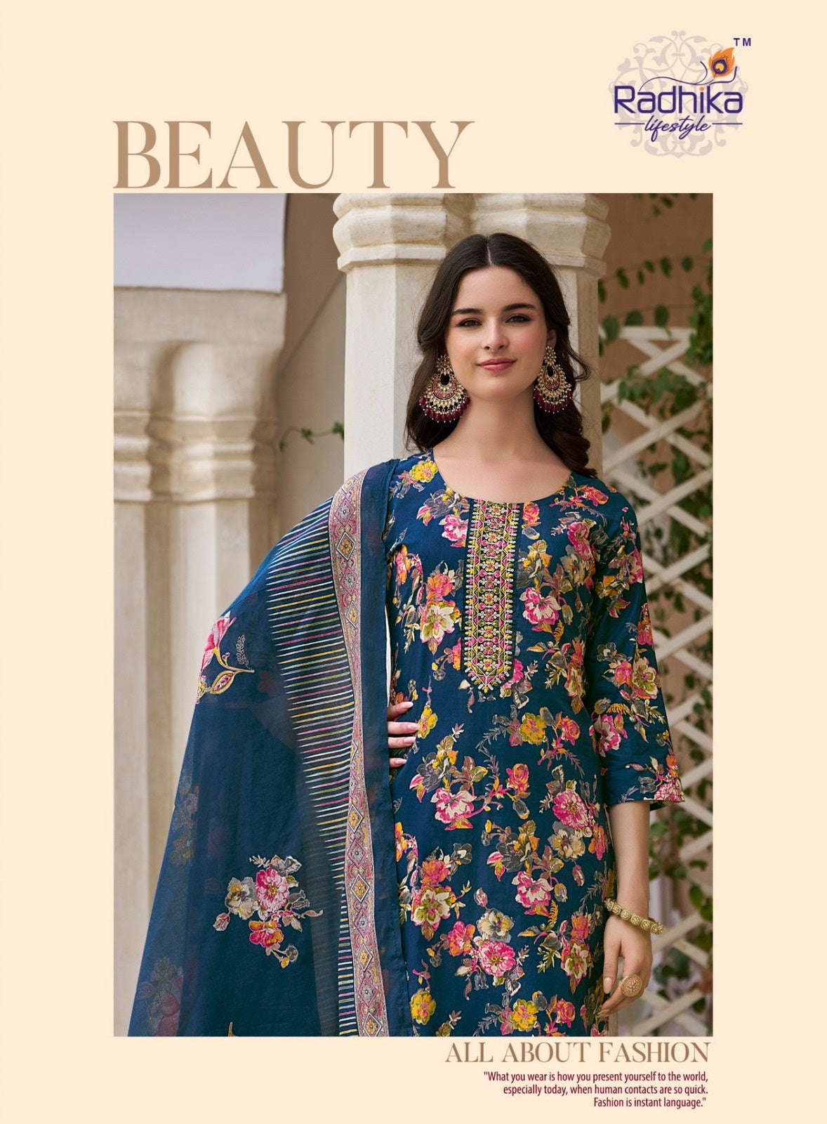 Cotton Craft Vol 2 Radhika Lifestyle Readymade Pant Style Suits Wholesaler India